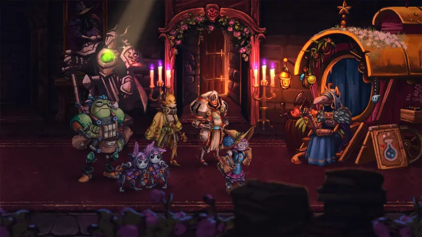 SteamWorld Quest: Hand of Gilgamech — لقطات الشاشة