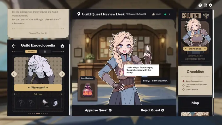 Galvatein : Adventurers' Guild — لقطات الشاشة