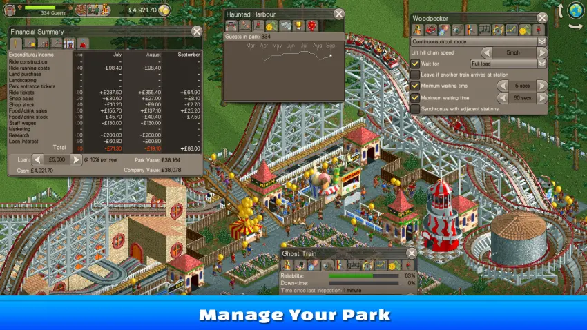 RollerCoaster Tycoon® Classic — تصاویر