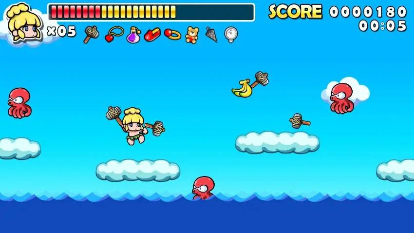 Wonder Boy Returns Remix — Screenshots