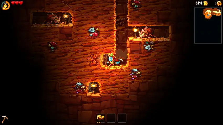 SteamWorld Dig 2 — لقطات الشاشة