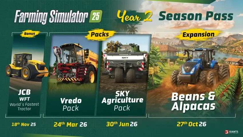 Farming Simulator 25: Year 2 Season Pass — Ekran görüntüleri