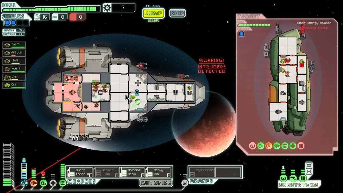 FTL: Faster Than Light — لقطات الشاشة