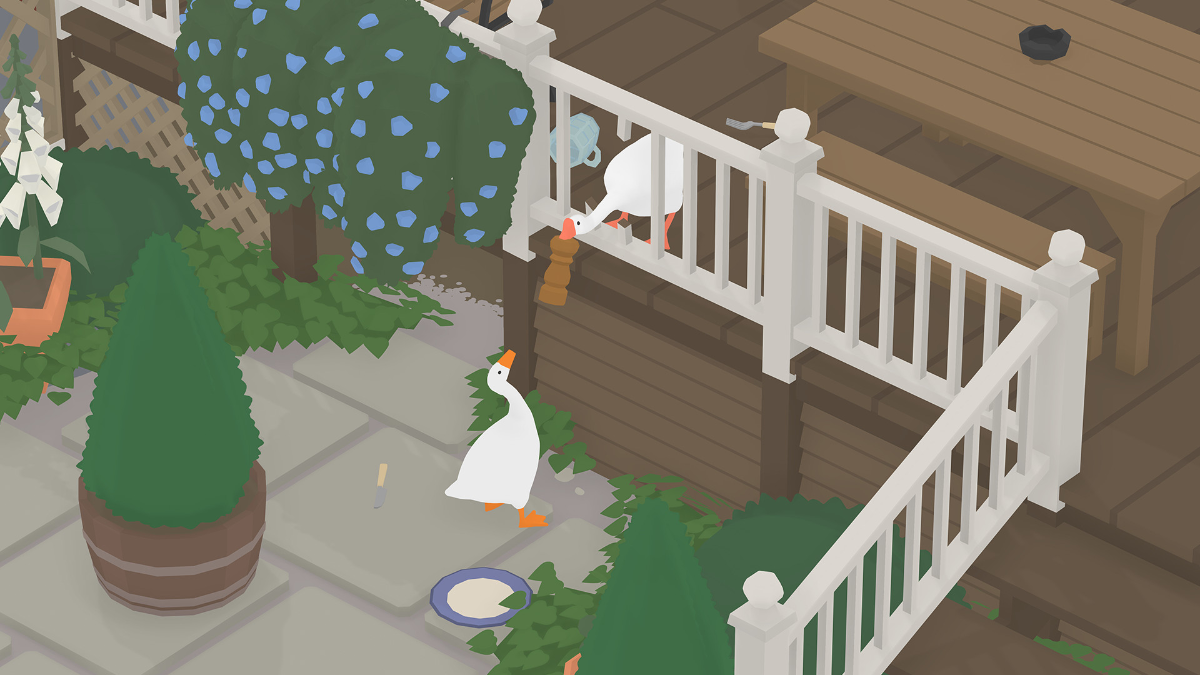 Untitled Goose Game — Screenshots