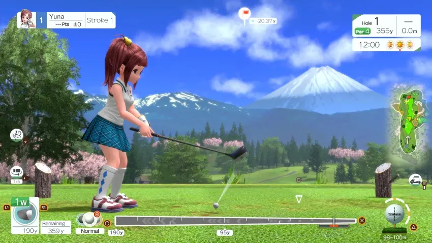 EVERYBODY'S GOLF HOT SHOTS — Ekran görüntüleri