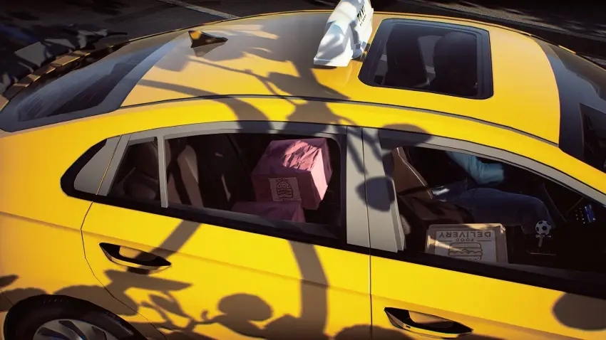 Taxi Life: A City Driving Simulator - Delivery Driver — لقطات الشاشة