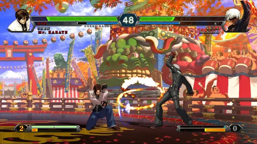 THE KING OF FIGHTERS XIII GLOBAL MATCH — Ekran görüntüleri