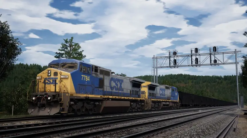 Train Sim World® 2: CSX C40-8W Loco Add-On — تصاویر