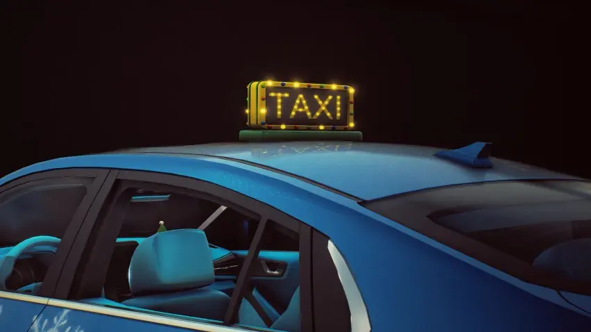 Taxi Life: A City Driving Simulator - Christmas Cosmetic Pack — لقطات الشاشة
